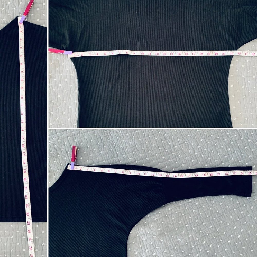 Off the Shoulder Ribbed Top - Picture 5 of 5